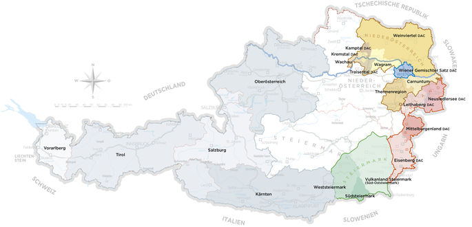 Weinbaugebiete Weinbaugebiete